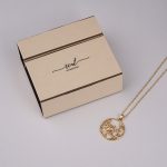 Wholesale Fashion Accessories Ocean Creatures Imitation Gold Plated Zinc Alloy Round Shape Pendant Necklace - Image 4