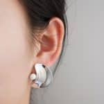 Factory Pricing Wholesale Bulk Jewelry Chunky Irregular Shape Brass Elegant Stud Earrings for Women Gift - Image 4