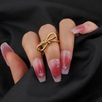 Factory Directly Wholesale Jewelry 18K Gold Plated Knot Bow Brass Ring for Women and Girls Daily Wear - Image 2