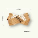 New Designs Widely Used Matte Polished Metal Blank Men Chunky Rounded Women'S Gold Plated Vintage Cuff Bracelet - Image 5